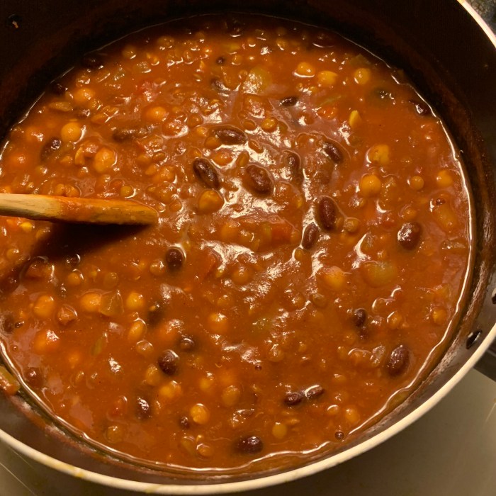 Vegan bean curry