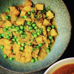 Potato peas curry