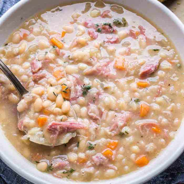 Instant pot vegetable ham soup